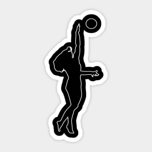 Volleyball beach volleyball air ball beach sport Sticker